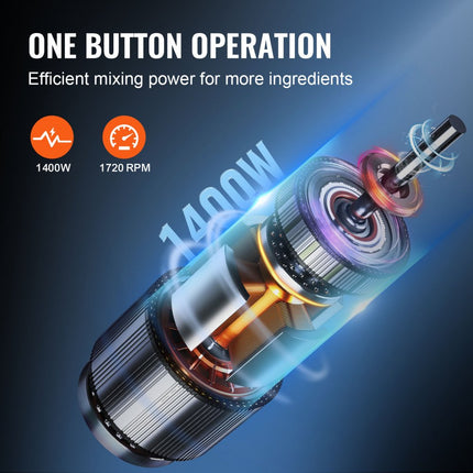 VEVOR groentesnijder elektrische fruitsnijder 1400 W, groentesnijder 17,62 l roestvrijstalen multisnijder voor fruit en groenten, hotels, saladewinkels, snackbars keukenapparatuur machines met drukknoppen