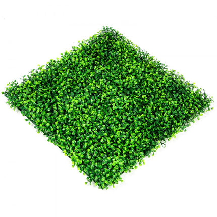 VEVOR Kunstmatige Haag 12 Stuks Buxus Achtergrond 50,8 x 50,8 cm Kunstmatige Buxus Paneel Gemaakt van 100% Milieuvriendelijk Polyethyleen met Stevige Paneelbasis voor Balkon Hotels en andere Feesten