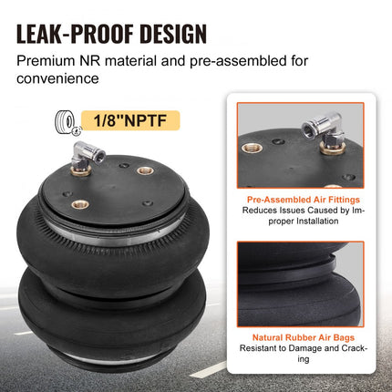 VEVOR Airbag-ophangingsset past op de Chevrolet Silverado GMC Sierra 1500 van 19-23