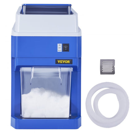 VEVOR Ijsbrekers Ice Crusher Ice Shaver Machine 120kg/h Abs Ice Crusher 650W 290x390x440mm Energiebesparende fabrikant met plastic omhulsel en 4