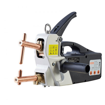 VEVOR draagbare puntlasser, 4/25" puntlasser met 9,2KVA ingangsvermogen, draagbare puntlasser met laspunt voor platen voor koolstofstaal, roestvrij staal, aluminium plaat