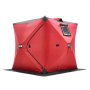 VEVOR vistent 1-2 persoons visparaplu pop-up tent ijsvissen tent 1,5x1,5x1,65m