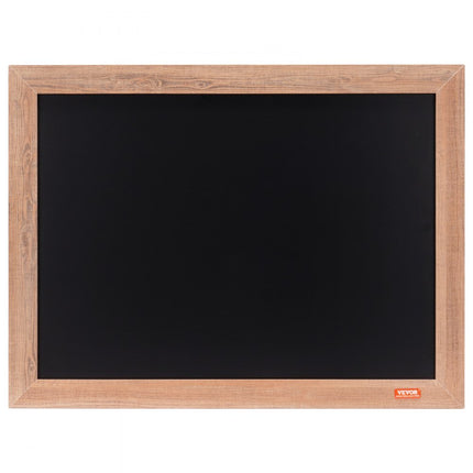 VEVOR magnetisch krijtbord met houten frame 457,2 x 609,6 m magnetisch verzamelbord 381 x 534 mm verticaal van horizontaal hangend incl 2