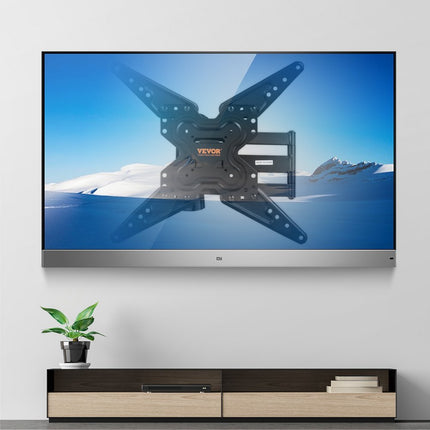 VEVOR TV-muurbeugel TV-muurbeugel 660-1397 mm Compatibel tv-formaat Universele TV-beugel LCD LED-houder Universele 45 kg draagvermogen Wandbeugel 320 x 250 x 60 mm Wandmontage