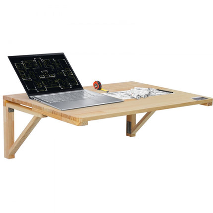 VEVOR wandklaptafel klaptafel eettafel keukentafel wandtafel 80x60cm 45kg