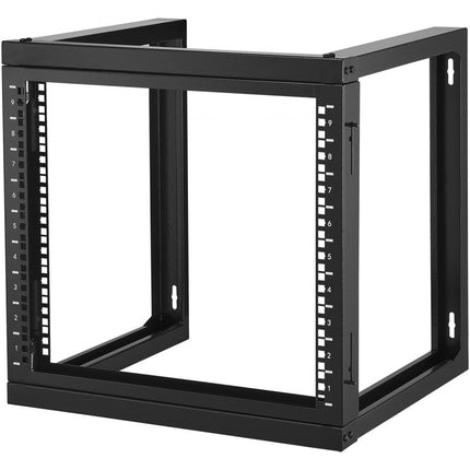 VEVOR 9U Server Rack Wandmontage 68,04kg Open Frame Netwerk Rack 530x450x520mm