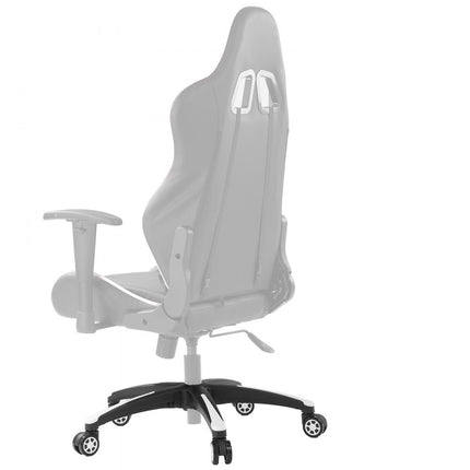 VEVOR Basistourniquet Chroom Φ710mm Draaistoelbasis 1134kg Zwart/Wit