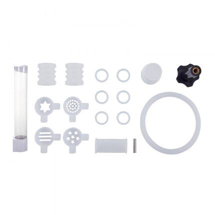 VEVOR ijsmachine wit ijsmachine 2200 W, 2 x 6 L tafelmachine ijsmachine 220 V ijsmachine met eierkegel eierrekje roestvrijstalen machine