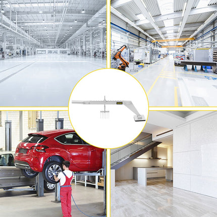VEVOR Spotter Reparatieset Dent Pull Bar Draagbare Nivelleerstang Auto Reparatie Spot Hendel Puller 6 Vinger Deuk Reparatie