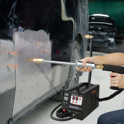 VEVOR Spotter Deuktrekker Auto 3500A 90E Dent Puller 3KW Deukreparatiegereedschap Auto Geschikt voor Plaatwerk Meson Straight Pull Puntlassen