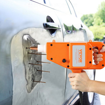 VEVOR uitdeukmachine 800 VA 220 V 1600 A uitdeukset uitdeukmachine puntlasapparaat IP22 waterdicht incl. diverse elektroden uitdeukgereedschap voor professionele reparatie van carrosserieën