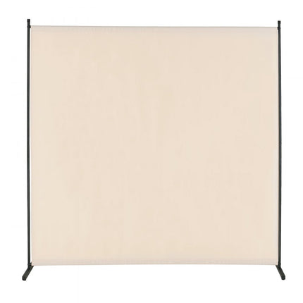 VEVOR scheidingsscherm 1,8 m enkel paneel kantoor beige privacyscherm