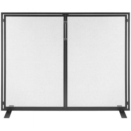 VEVOR vonkenbeschermingsrooster ijzeren haardbescherming 990 mm haardrooster ovenrooster vintage ovenbeschermingsrooster 0-40 °C haardbeschermingsrooster haardbeschermingsrooster ovenschermrooster tegen rondvliegende vonken