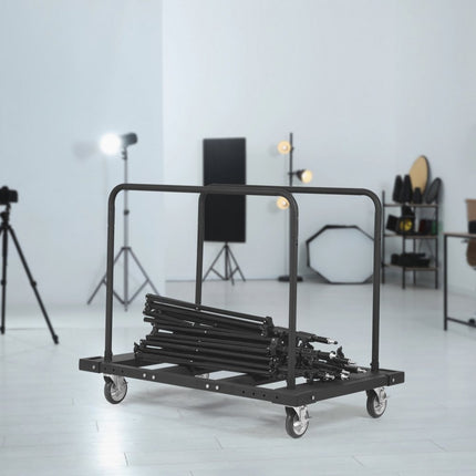 VEVOR paneelwagen 816kg draagvermogen paneeltransportwagen SPCC paneeltransporter met universele wielen transporthulp paneelroller platformwagen heavy duty wagen 1150 x 740 x 995 mm