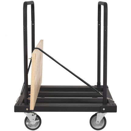VEVOR paneelwagen 816kg draagvermogen paneeltransportwagen SPCC paneeltransporter met universele wielen transporthulp paneelroller platformwagen heavy duty wagen 1150 x 740 x 995 mm