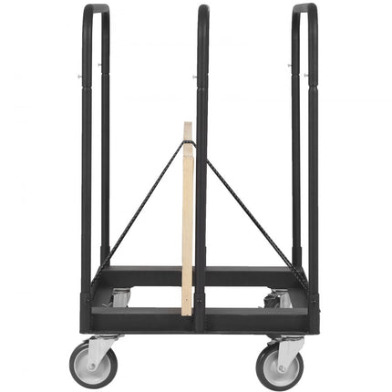 VEVOR gipsplaatwagen, 1500 pond paneelwagen met 36,02" x 24,02" dek en 5" zwenkwielen, zware gipsplaatwagen, behandeling van wandpanelen, gipsplaten, hout, voor garage, thuis