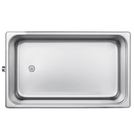 VEVOR 22L Ultrasone reiniger Verwarming Sieraden Bril Zilver Dubbele frequentie