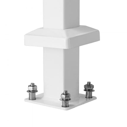 VEVOR 1-2 trapleuning entreeleuning trapleuning wit 1535x84x990mm