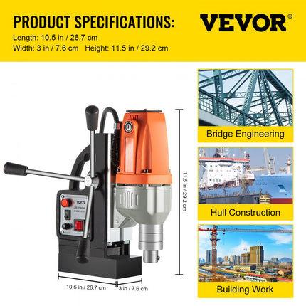 Magneetboormachine BRM35 kernboormachine 35 mm