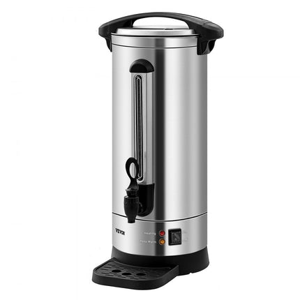 VEVOR Commerciële hete drankdispenser koffie heetwaterdispenser 110 kopjes 1500W verwarmde container heetwaterdispenser 16,4L verwarmde container sapemmer voor kantoor, feesten, café, picknick enz.
