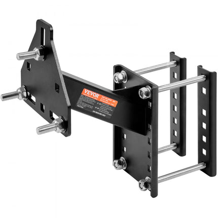 VEVOR Reservewieldrager Trailer Reservewielhouder 160 lbs Capaciteit Utility Trailer Accessoires Geschikt voor de meeste 4" 5" 6" 8" wielen op 4" 4,25" 4,5" 4,75" inch, 5