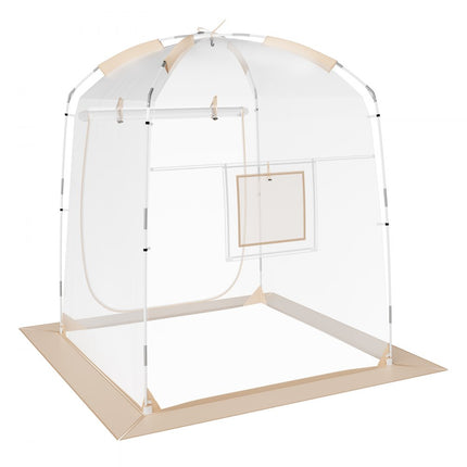 VEVOR Transparante Tent Gooitent Campingtent Bubble 1 Persoons 1,27x1,27x1,6m