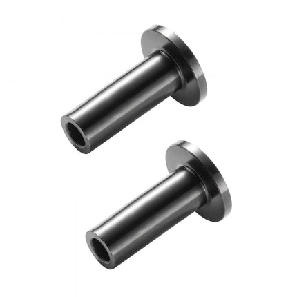 VEVOR 101 stks T316 roestvrijstalen beschermhoezen voor 1/8 "draadkabel kabelrailing DIY balustrade T316 maritieme kwaliteit met gratis boor zwart