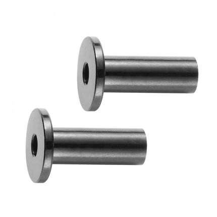 VEVOR 101 stks T316 roestvrijstalen beschermhoezen voor 1/8 "draadkabel kabelrailing DIY balustrade T316 maritieme kwaliteit met gratis boor zwart