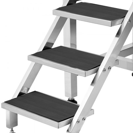 VEVOR Professionele hondenverzorgingskuip 965,2 mm roestvrijstalen dierenbad hondenwasstation max. 100 kg hondenverzorgingsdouche hondenwassysteem huisdierverzorgingskuip hondendouche waskuip