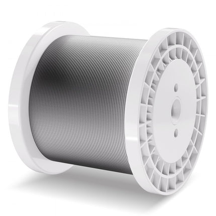 VEVOR staalkabel staaldraad roestvrij Ф3.18mmx305m 7.1kN 7x7 strengen