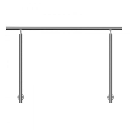 VEVOR railing RVS trapleuning leuning borstwering balkonleuning 150cm