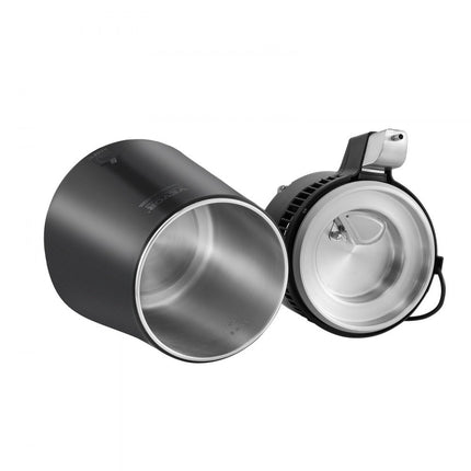 VEVOR Waterdestilleerder RVS Waterdestilleerder 4L Zwart