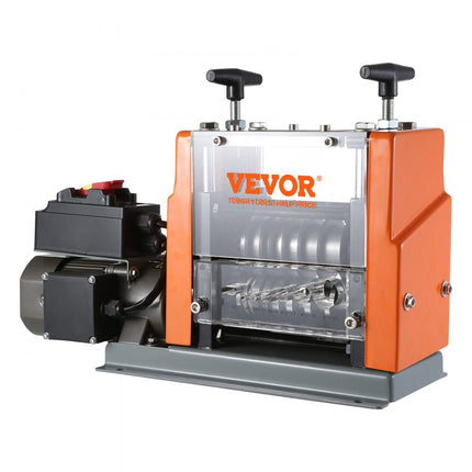VEVOR Kabelstripmachine Elektrisch φ1.5-25mm Kabelstripmachine 60W Stripmachine 7 Stripkanalen Draadstripper 65Mn Veerstalen mes Ideaal voor het strippen van koperdraad