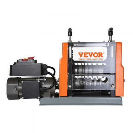 VEVOR Kabelstripmachine Elektrisch φ1.5-25mm Kabelstripmachine 60W Stripmachine 7 Stripkanalen Draadstripper 65Mn Veerstalen mes Ideaal voor het strippen van koperdraad