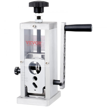 VEVOR kabelstripmachine 1,5-38mm kabelstripmachine handmatige of booraangedreven kabelstripmachine 130x130x300mm Ideaal voor het strippen van gecoate monofilament meeraderige kabels