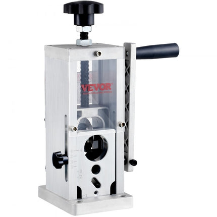 VEVOR kabelstripmachine 1,5-38mm kabelstripmachine handmatige of booraangedreven kabelstripmachine 130x130x300mm Ideaal voor het strippen van gecoate monofilament meeraderige kabels