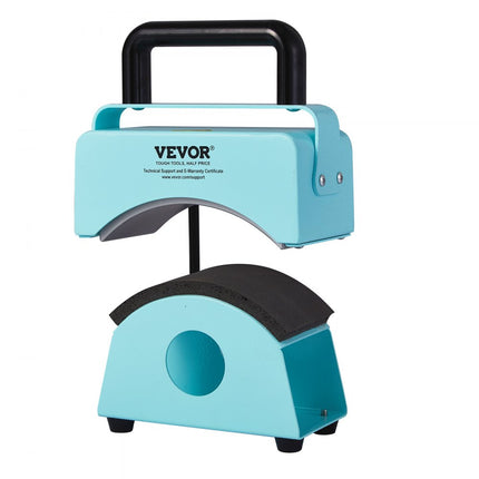 VEVOR Cap Warmtepers Transferpers Sublimatie Transfer Hoedenpers 15x8cm Blauw