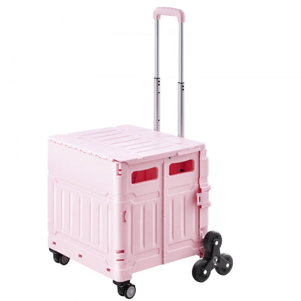 VEVOR winkelwagen opvouwbare winkelwagen winkelwagen 1330x540x915mm