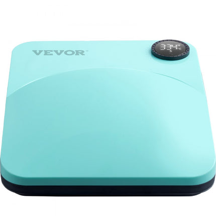 VEVOR Warmtepers Draagbare sublimatieoverdracht DIY 23x23cm Warmtepers