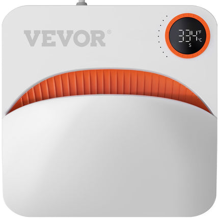 VEVOR 2 in 1 Mini Warmte Persmachine Warmte Pers 9"x9", 670 W Warmteoverdracht T-shirts, Onderzetters, Kussens, DIY Kleine Warmte Pers Warmte Pers Plotter Drukpersen, Shirt Pers Afdrukken