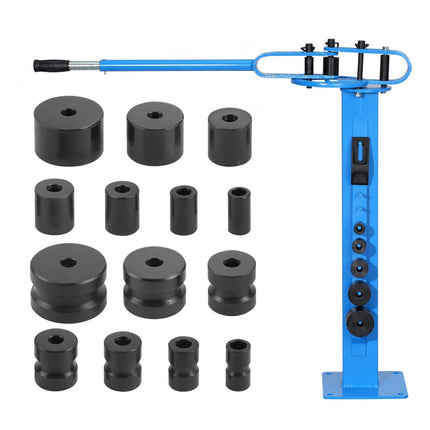VEVOR Handmatige pijpenbuiger Max 50,8 mm pijpbuiggereedschap met 14 buigmatrijzen