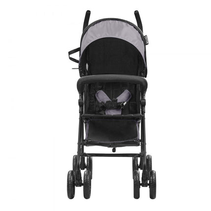 VEVOR kinderwagen kinderbuggy buggy verstelbare rugleuning lichtgrijs/zwart