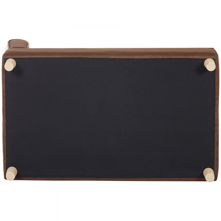 VEVOR hondenbank, hondenbank voor grote honden en katten, zacht fluwelen hondenslaapbank, 50 kg zware kattenbank, hondenbed huisdierbed donkerbruin