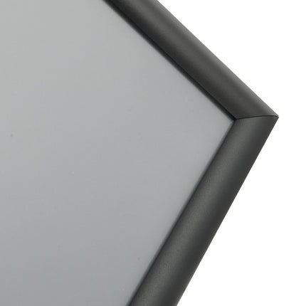 VEVOR informatiestandaard met metalen voet 279 x 216 mm informatiestandaard verstelbare kijkhoek via draaiknop posterstandaard, robuuste vloerstaande bordhouderstandaard voor displays, reclame