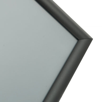 VEVOR informatiestandaard met voet 279 x 216 mm informatiestandaard in hoogte verstelbaar 820-1250 mm posterstandaard, robuuste bordhouderstandaard gevuld met zand of water, voor displays, reclame