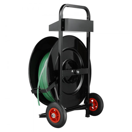 VEVOR dispenser afrolwagen omsnoeringswagen PET/PP omsnoeringsband 406/203mm