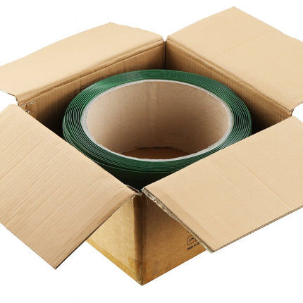 VEVOR PET-omsnoeringstape omsnoeringsrol polyester verpakking 15,9mmx300m groen