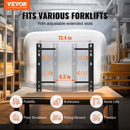 VEVOR universele tractorstoel van PVC-kunstleer en polyurethaanschuim tractortractorstoel met afvoergaten en microveiligheidsschakelaar bestuurdersstoel enkele stoel 160-340 mm gleuf
