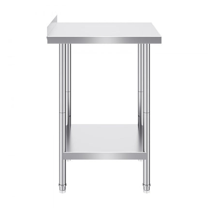 VEVOR werktafel keukentafel voorbereidingstafel commercieel 61x61cm stop