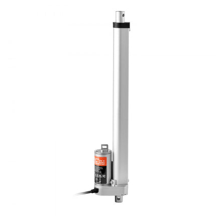 VEVOR 1000N Lineaire actuator DC 12V Lineaire aandrijving IP54 Elektrische lineaire motor 300 mm Slaglengte Geluidsniveau ≤50 dB Elektrische deuropener 14 mm/s Rijsnelheid Lineaire technologie Aanpassing Aandrijving